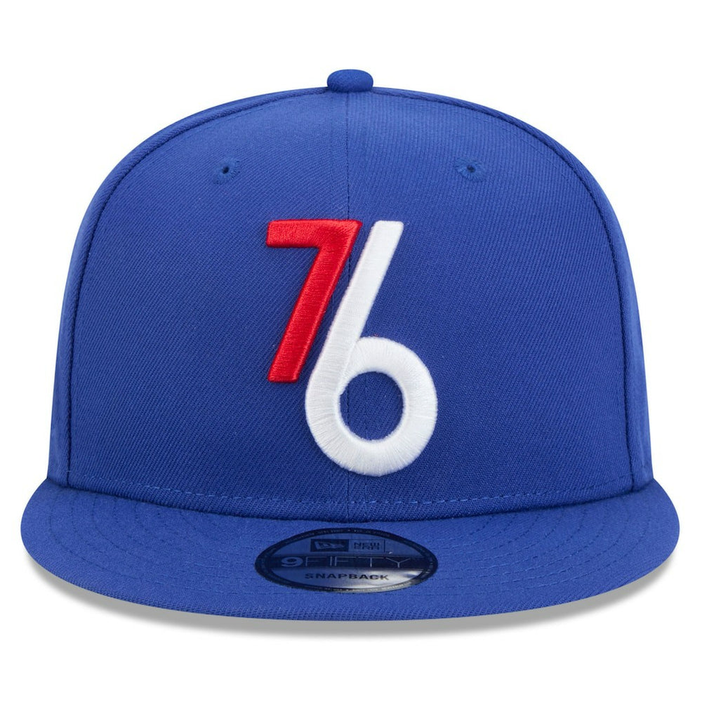 Royal Philadelphia 76ers 2024/25 City Edition Alternate 9FIFTY Snapback Hat | NBA