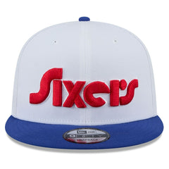 White Philadelphia 76ers 2024/25 City Edition 9FIFTY Snapback Hat | NBA
