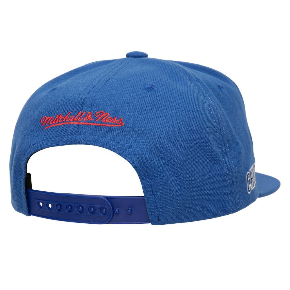 Chicago Cubs Mitchell & Ness Full Frontal Snapback Hat - MLB Hats