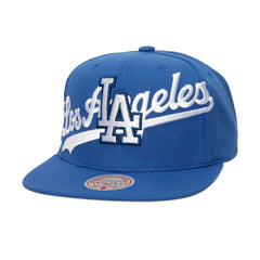 Los Angeles Dodgers Mitchell & Ness Full Frontal Snapback Hat - MLB Hats
