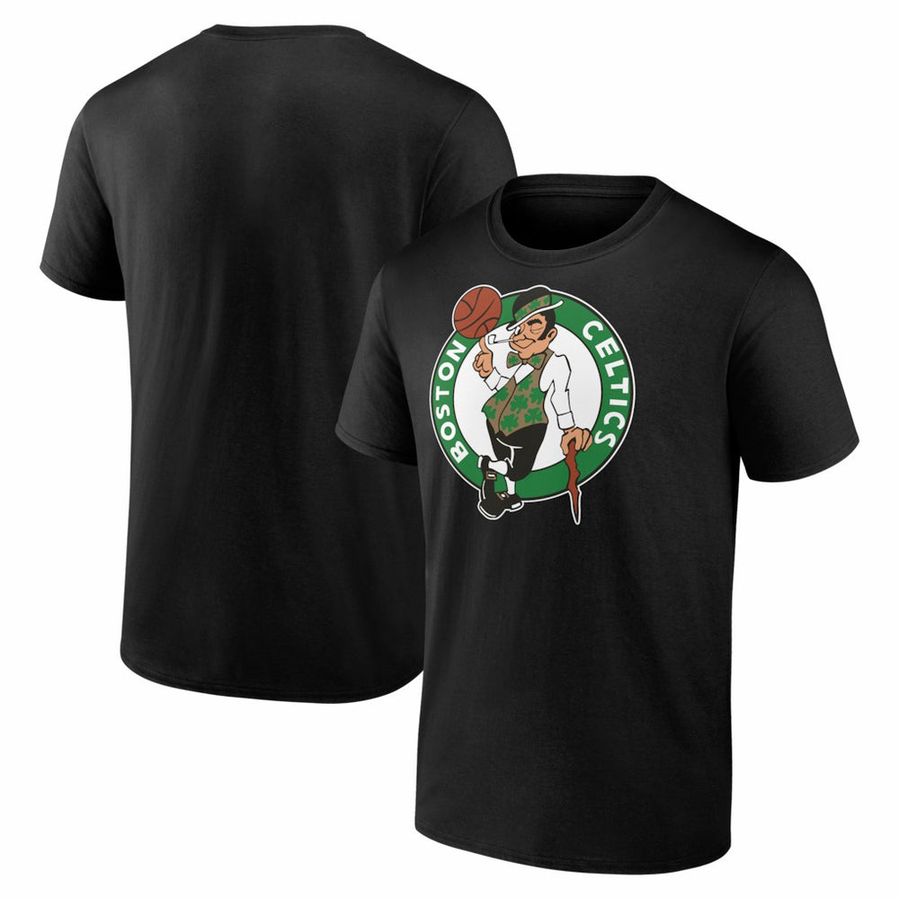 Black Boston Celtics Primary Logo T-Shirt | NBA