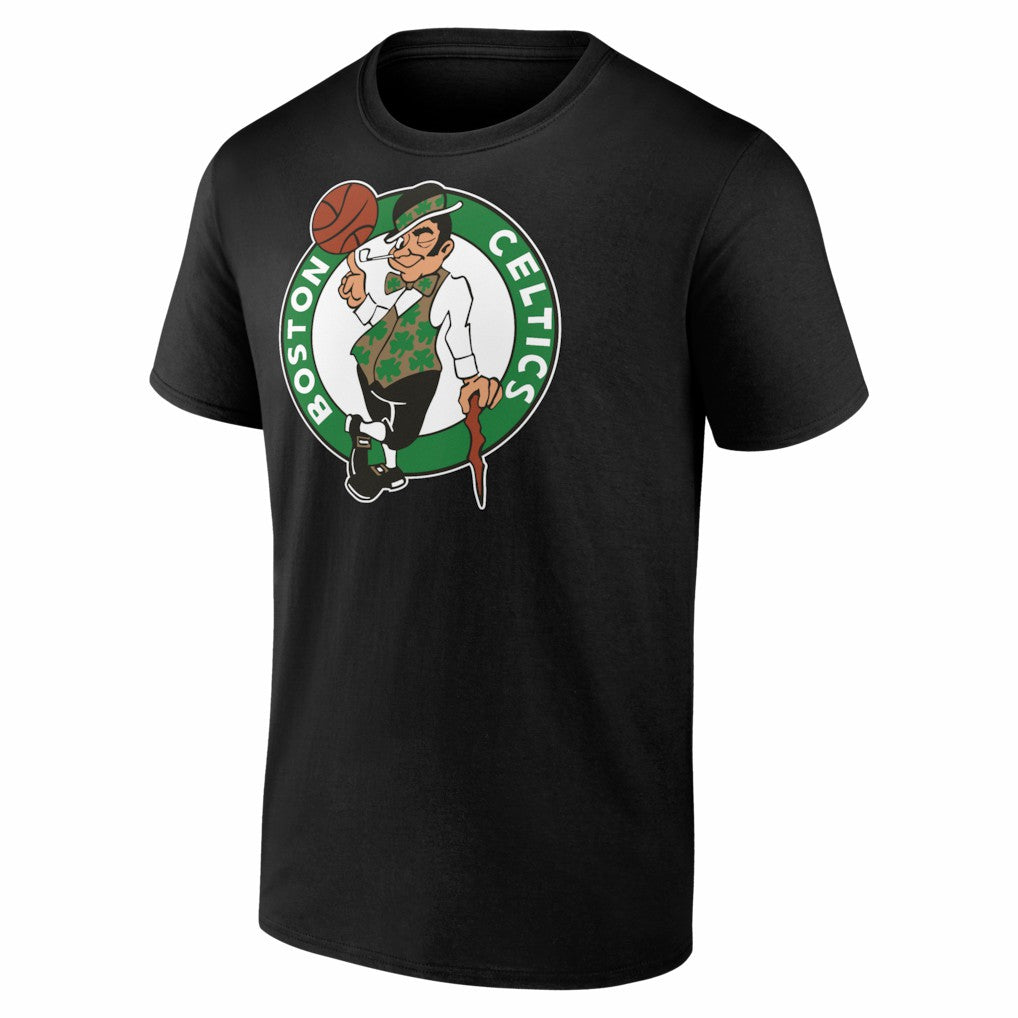 Black Boston Celtics Primary Logo T-Shirt | NBA