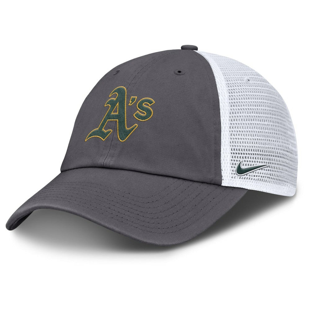 Athletics Nike Adjustable Trucker Hat - MLB Hats