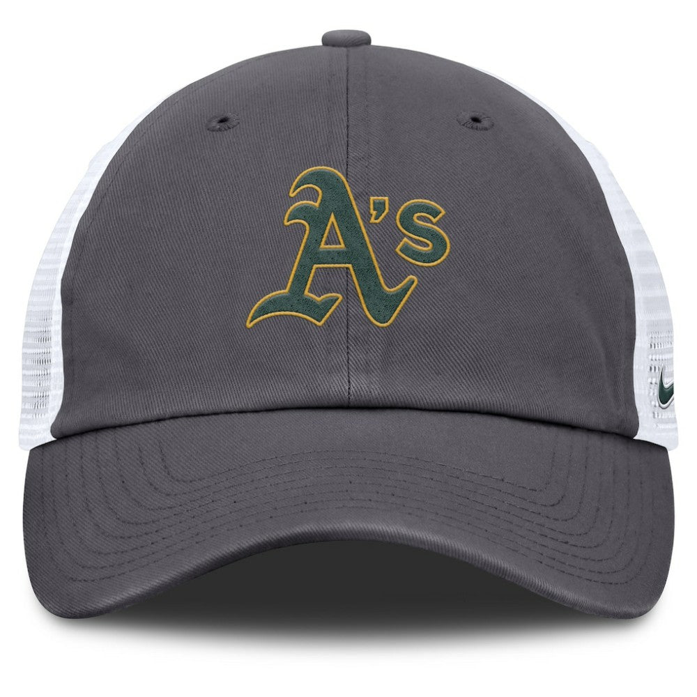 Athletics Nike Adjustable Trucker Hat - MLB Hats