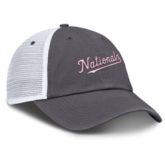 Washington Nationals Nike Wordmark Club Adjustable Trucker Hat - MLB Hats