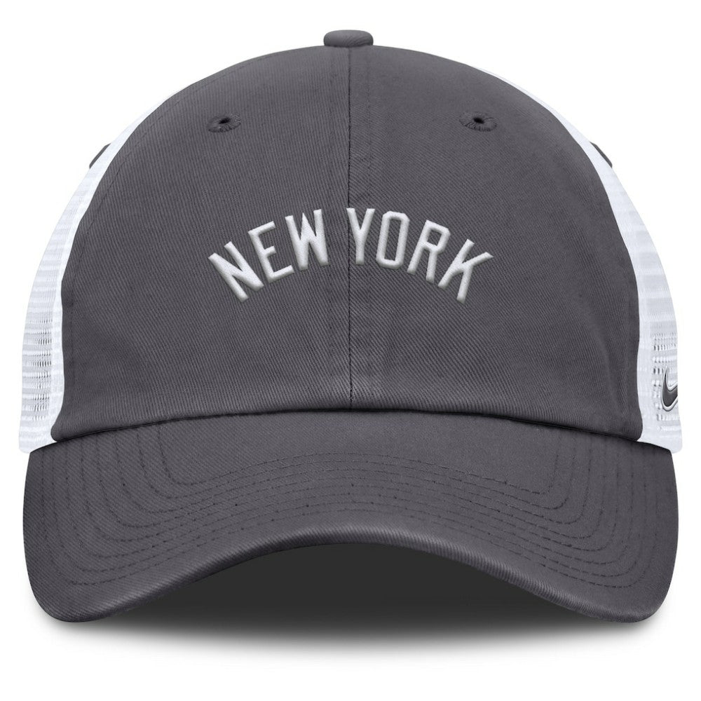 New York Yankees Nike Wordmark Club Adjustable Trucker Hat - MLB Hats
