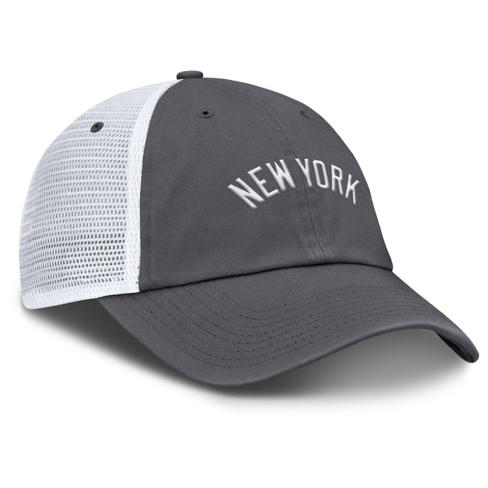 New York Yankees Nike Wordmark Club Adjustable Trucker Hat - MLB Hats