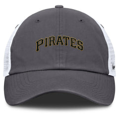 Pittsburgh Pirates Nike Wordmark Club Adjustable Trucker Hat - MLB Hats