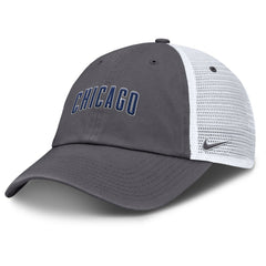 Chicago Cubs Nike Wordmark Club Adjustable Trucker Hat - MLB Hats