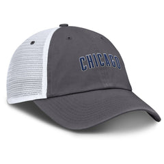 Chicago Cubs Nike Wordmark Club Adjustable Trucker Hat - MLB Hats