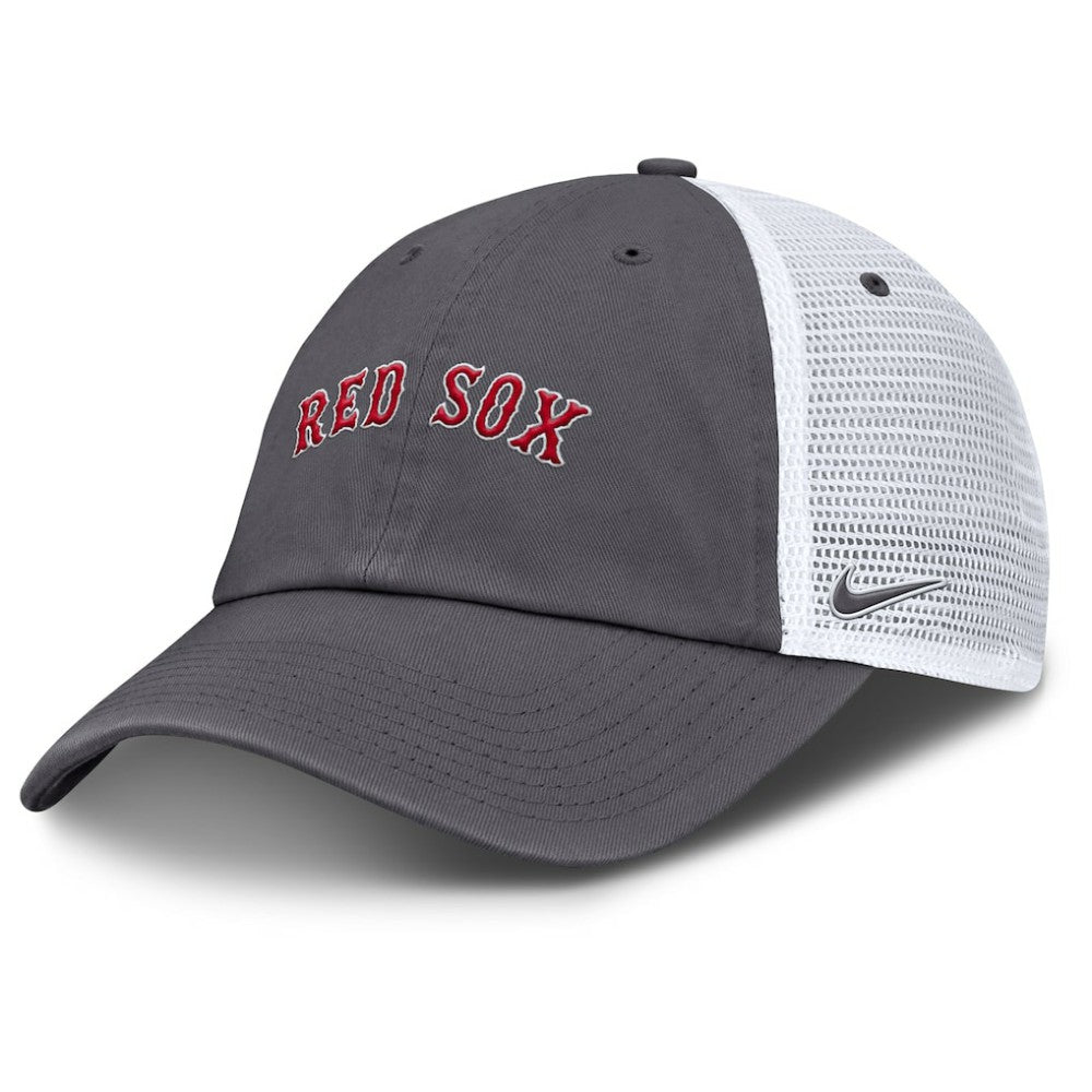 Boston Red Sox Nike Wordmark Club Adjustable Trucker Hat - MLB Hats