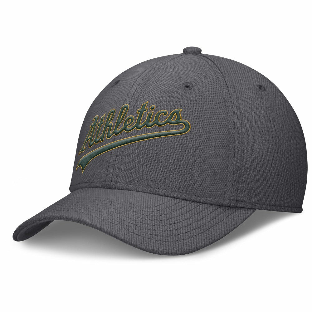 Athletics Nike Swoosh Performance Flex Hat - MLB Hats