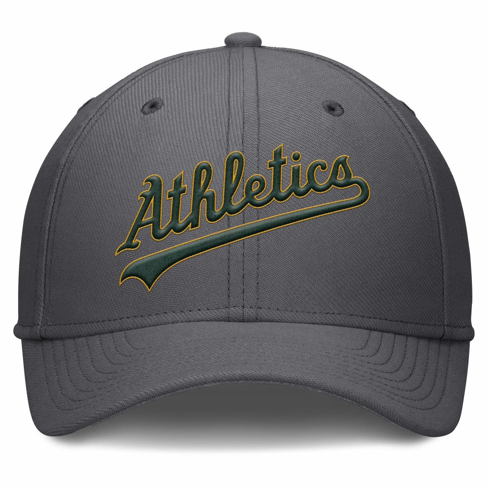 Athletics Nike Swoosh Performance Flex Hat - MLB Hats