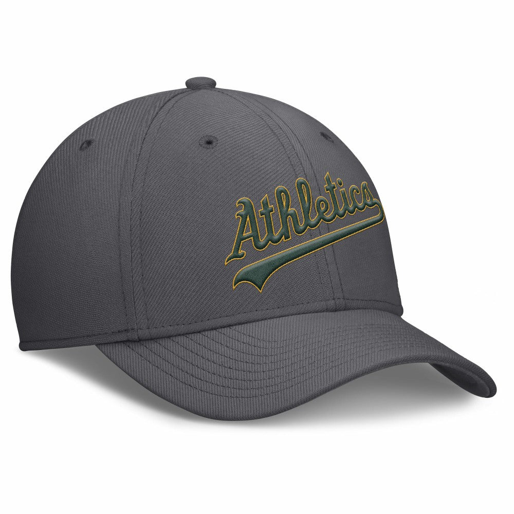 Athletics Nike Swoosh Performance Flex Hat - MLB Hats