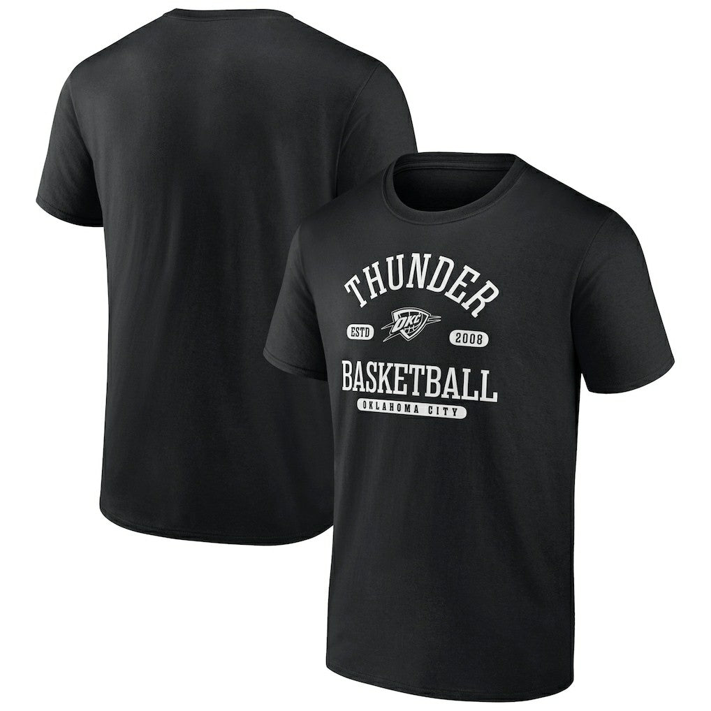 Black Oklahoma City Thunder Danger Zone T-Shirt | NBA