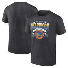 Charcoal Golden State Warriors Fast Break Finisher T-Shirt sale | NBA