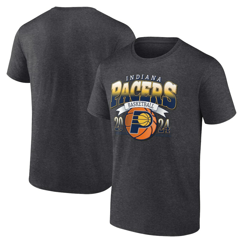 Charcoal Indiana Pacers Fast Break Finisher T-Shirt | NBA