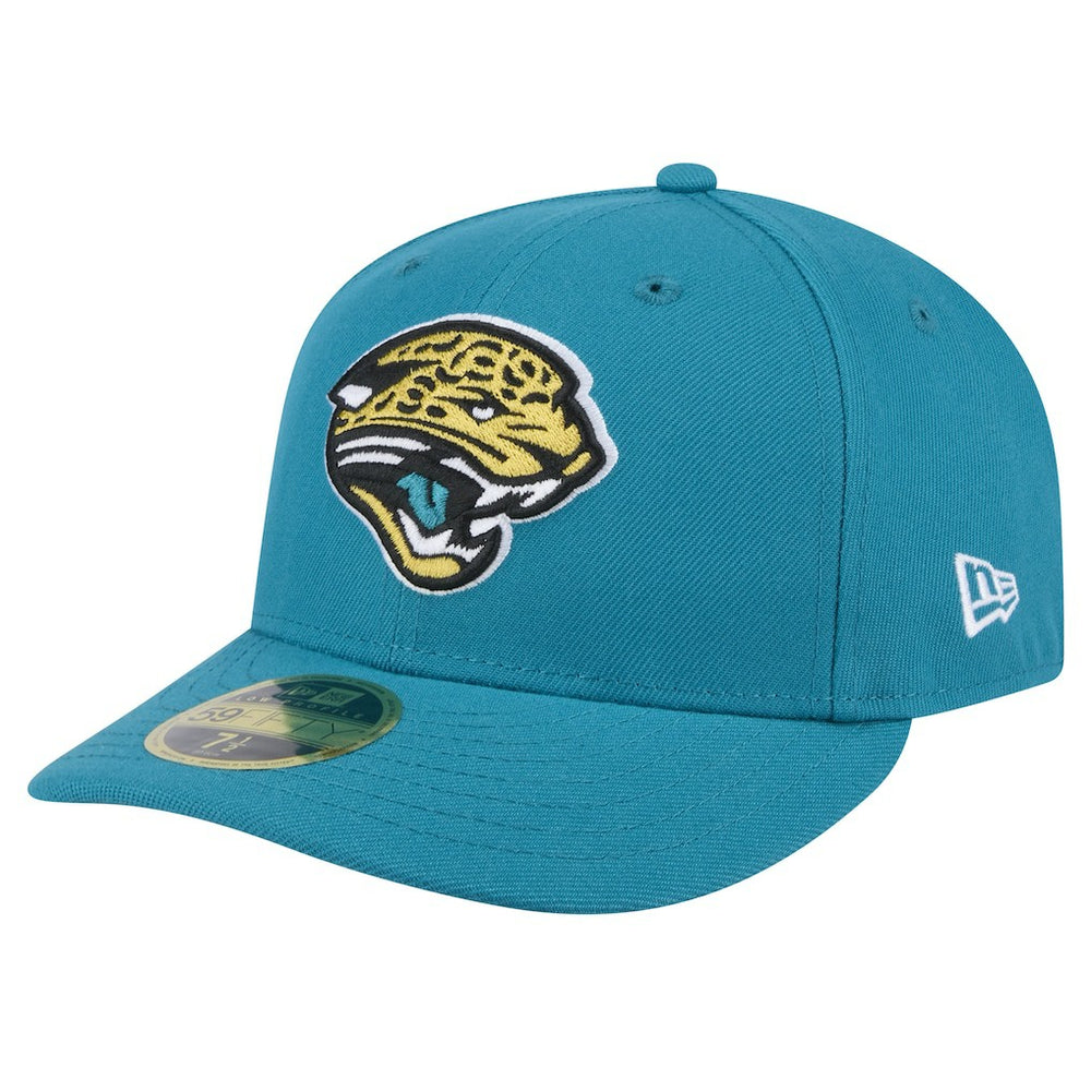 Jacksonville Jaguars Throwback Logo Omaha Low Profile 59FIFTY Fitted Hat | NFL Discount