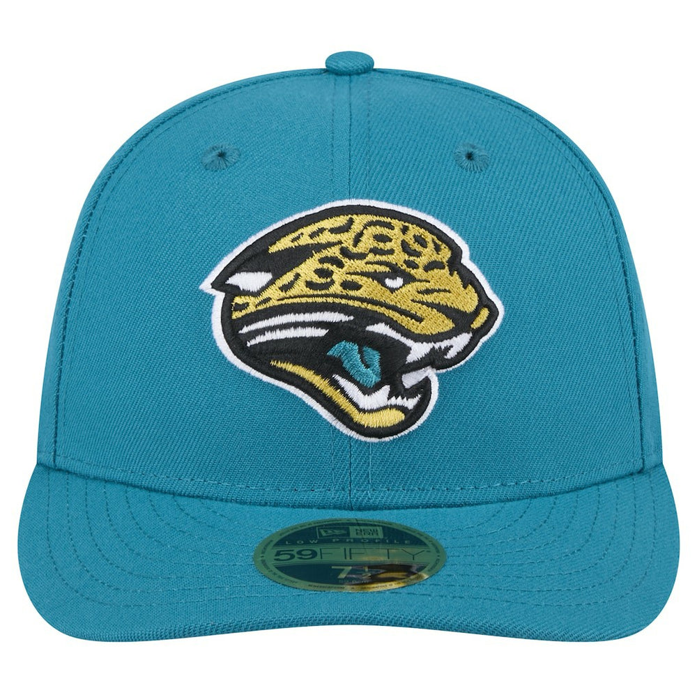 Jacksonville Jaguars Throwback Logo Omaha Low Profile 59FIFTY Fitted Hat | NFL Discount