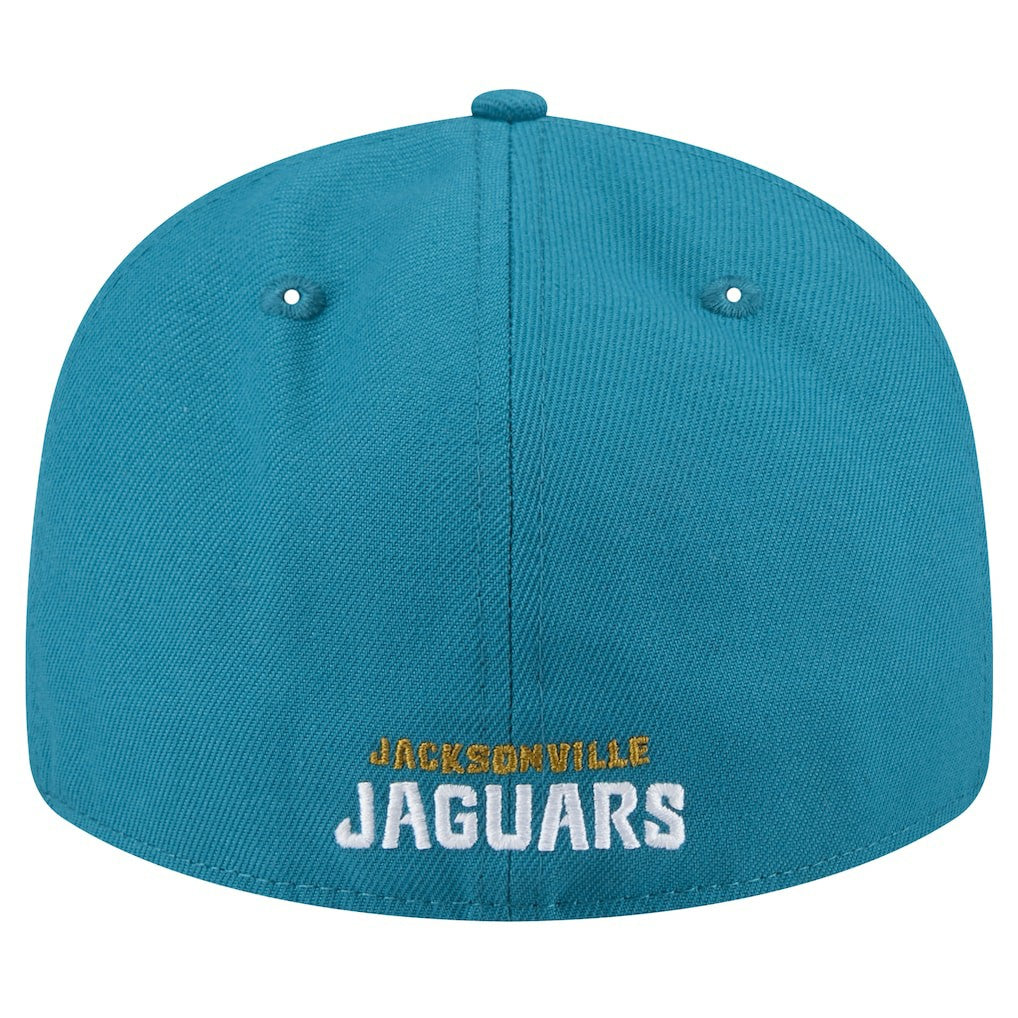 Jacksonville Jaguars Throwback Logo Omaha Low Profile 59FIFTY Fitted Hat | NFL Discount