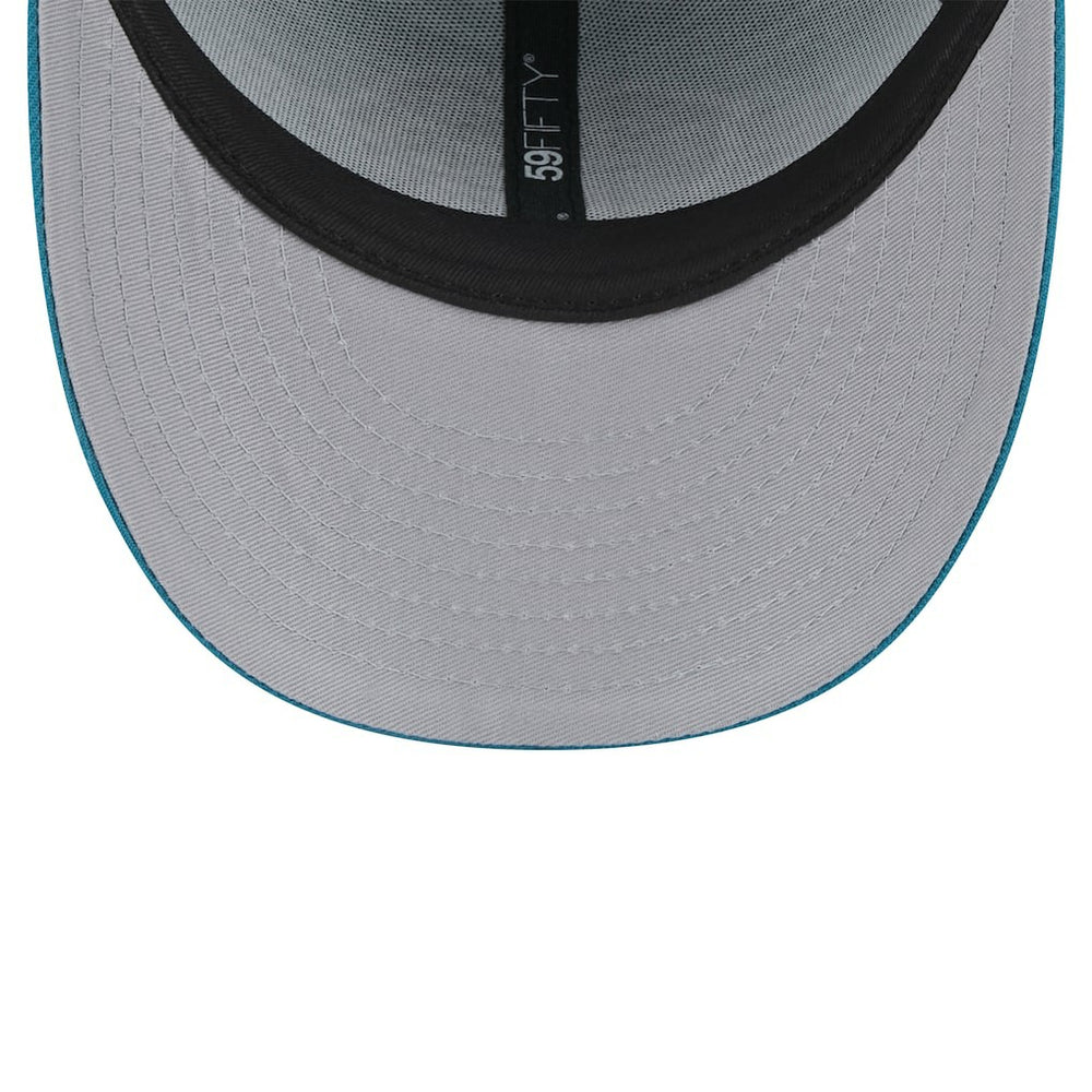 Jacksonville Jaguars Throwback Logo Omaha Low Profile 59FIFTY Fitted Hat | NFL Discount