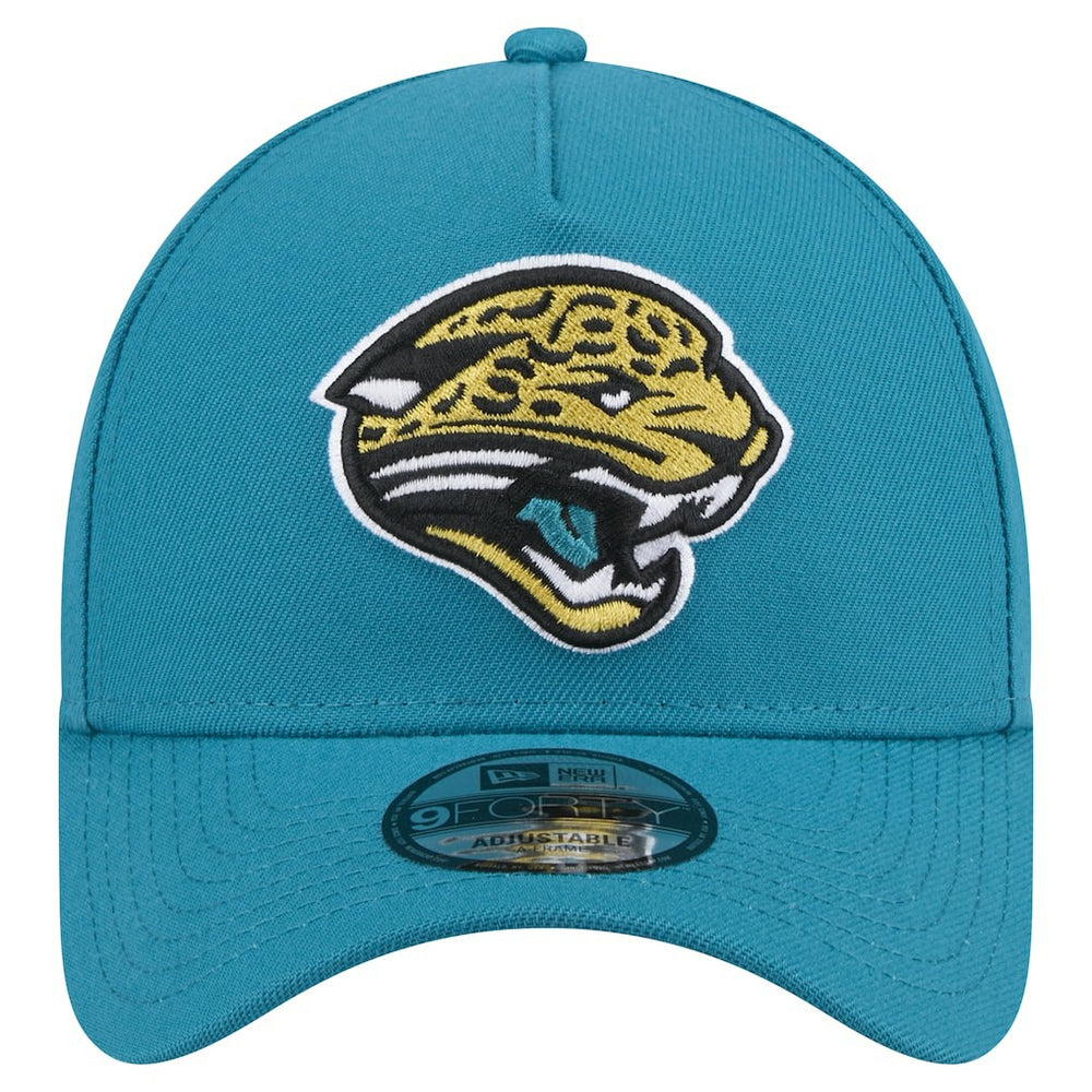 Jacksonville Jaguars Throwback Logo Standard A-Frame 9FORTY Adjustable Hat | NFL Outlet