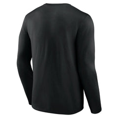 Black Los Angeles Lakers Hardwood Long Sleeve T-Shirt | NBA