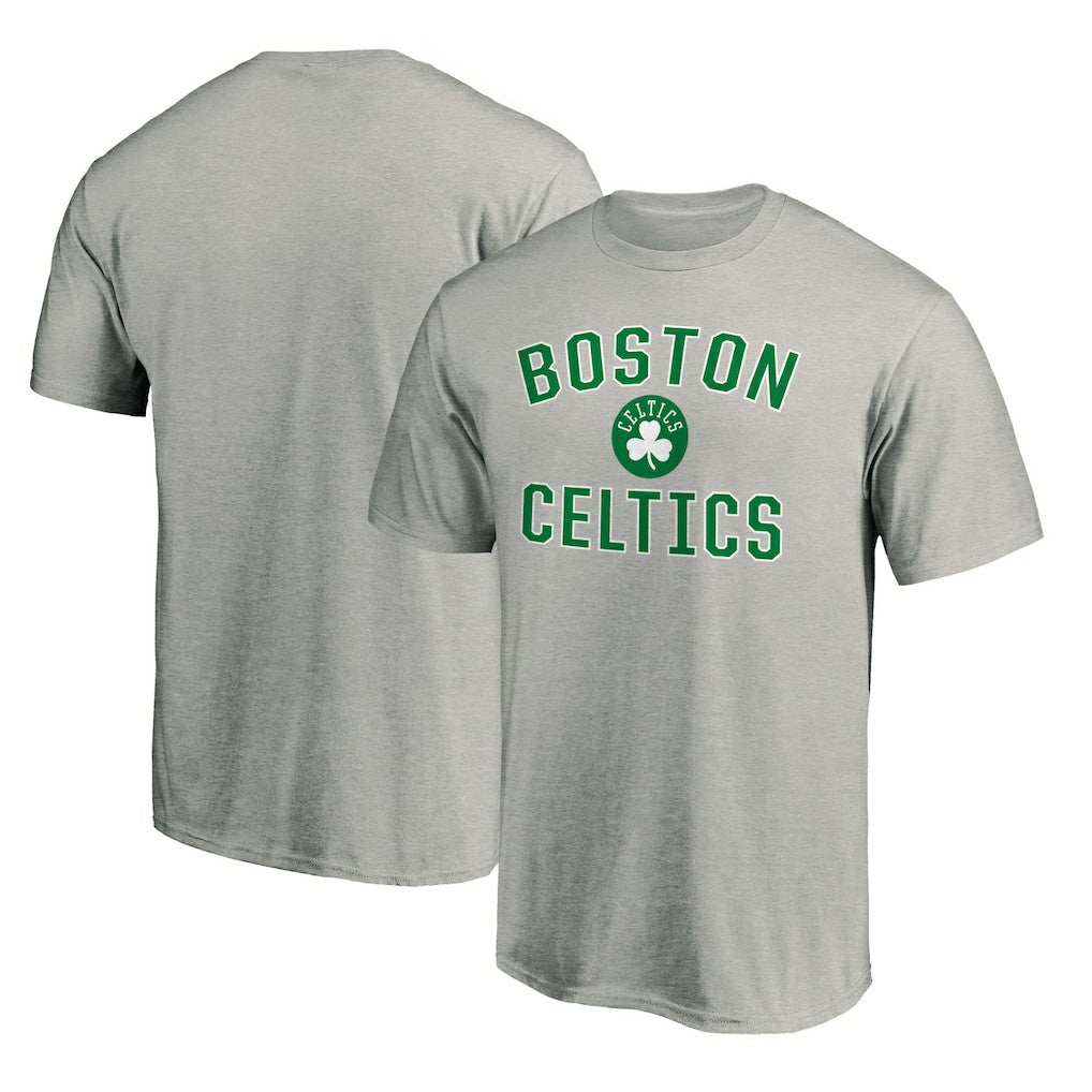 Heather Gray Boston Celtics Victory Arch T-Shirt | NBA