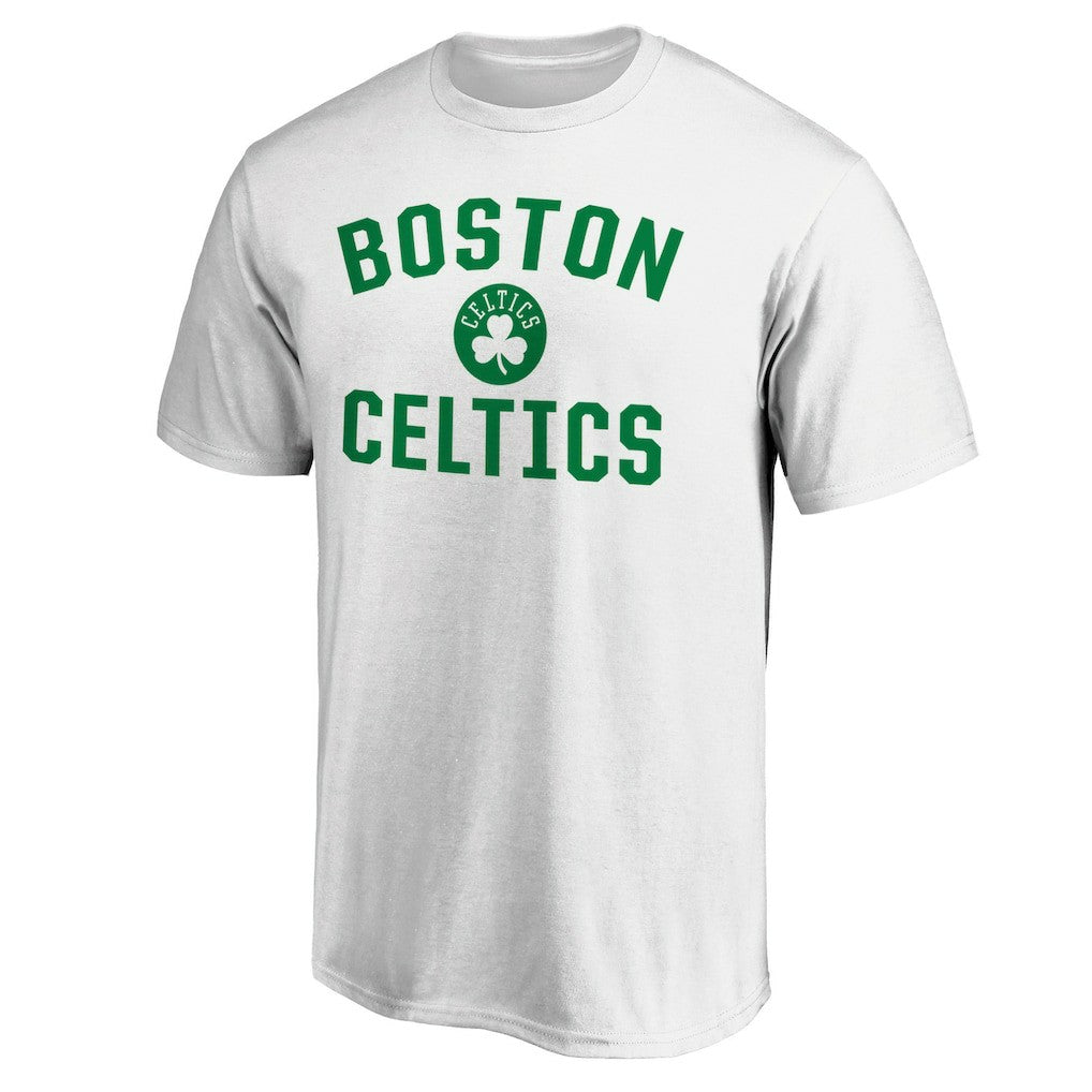 White Boston Celtics Victory Arch T-Shirt | NBA