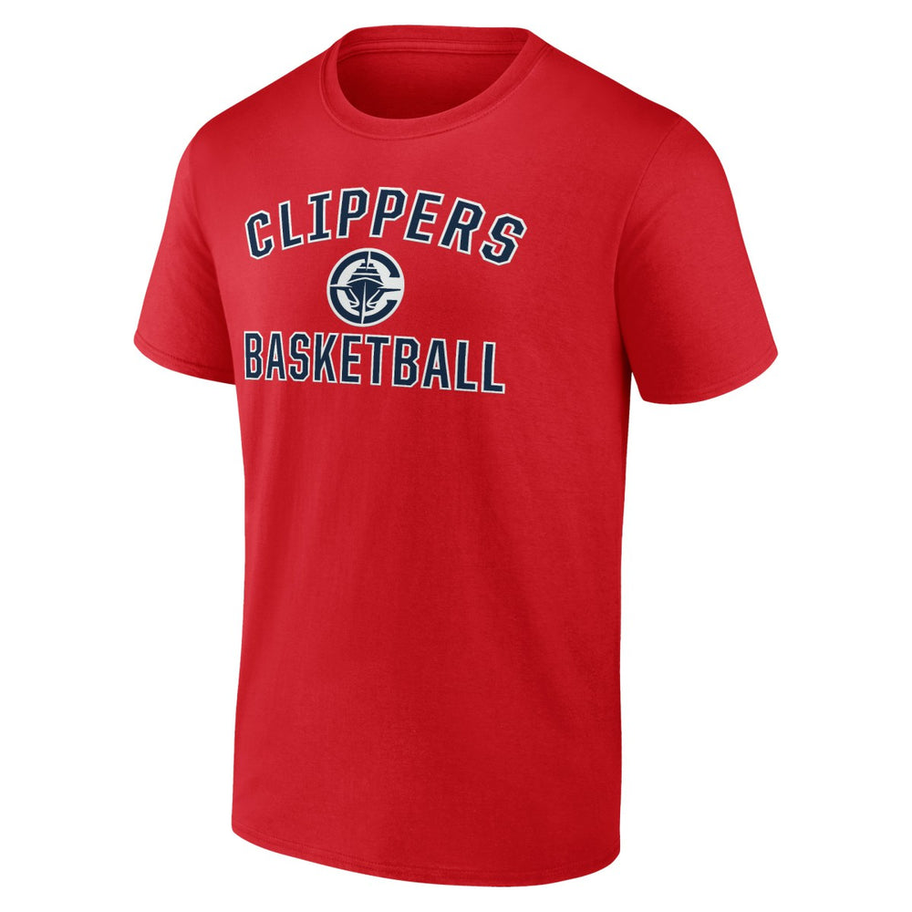 Red LA Clippers Victory Arch T-Shirt | NBA