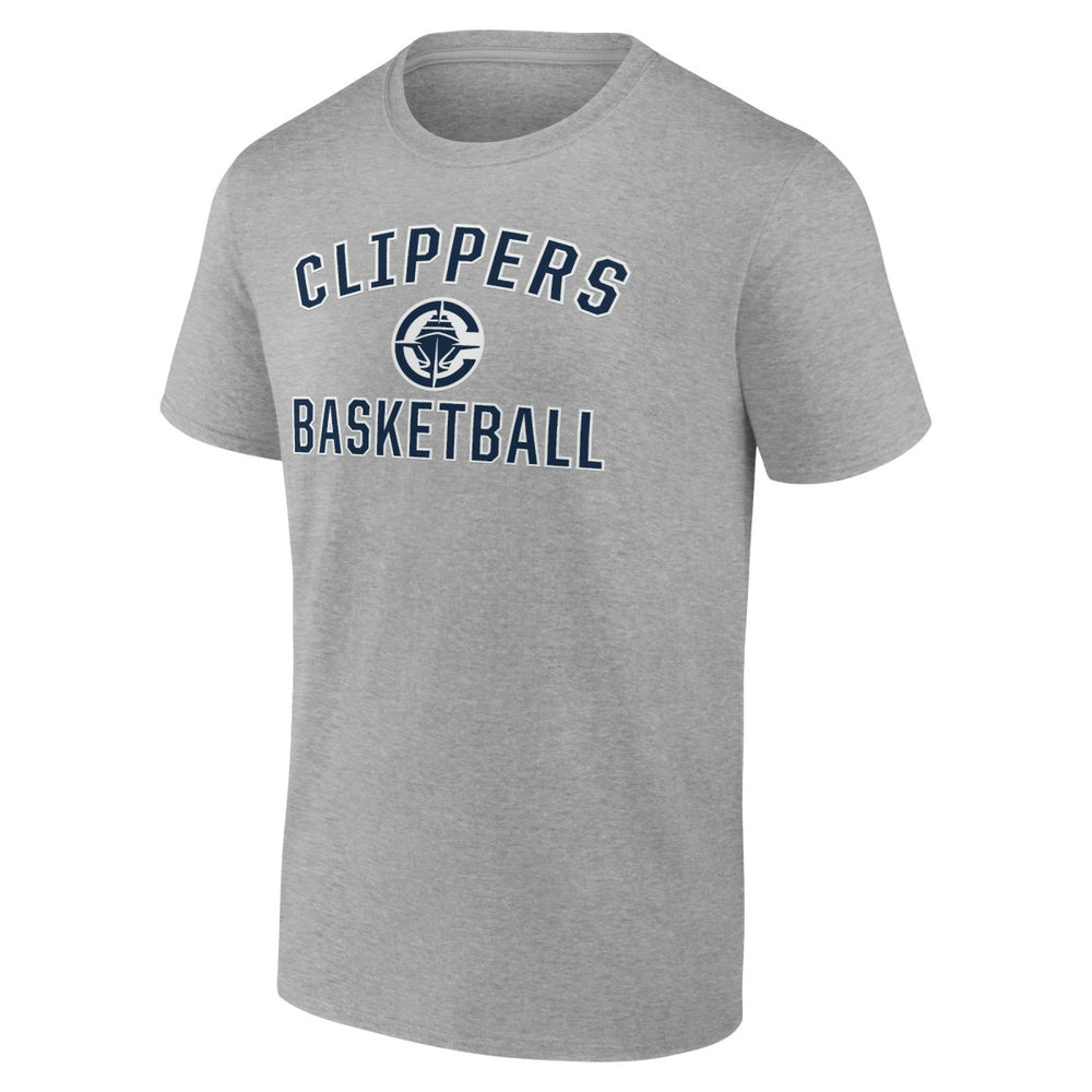 Heather Gray LA Clippers Victory Arch T-Shirt | NBA