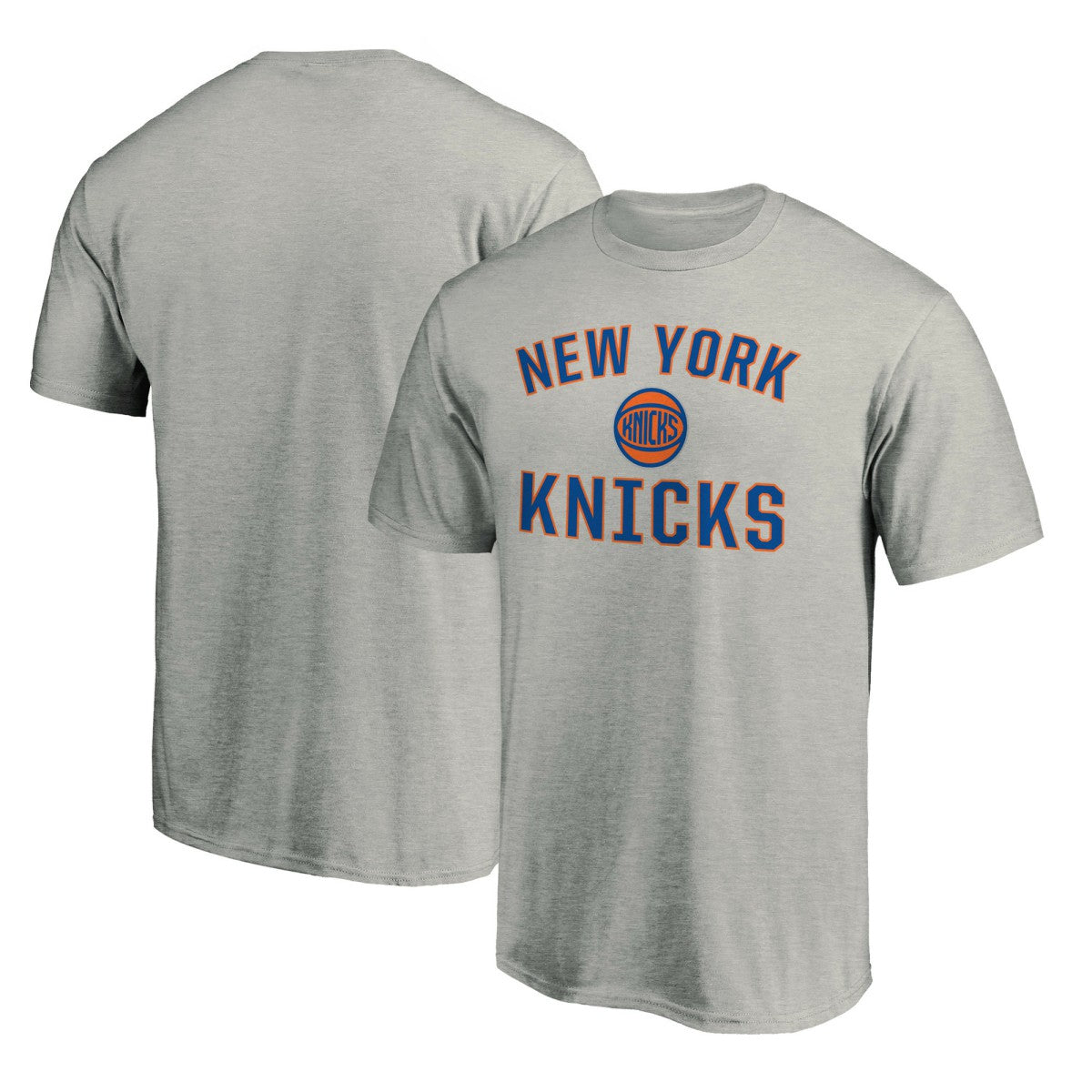 Heather Gray New York Knicks Victory Arch T-Shirt | NBA