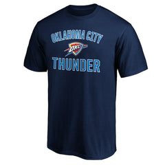 Navy Oklahoma City Thunder Victory Arch T-Shirt | NBA
