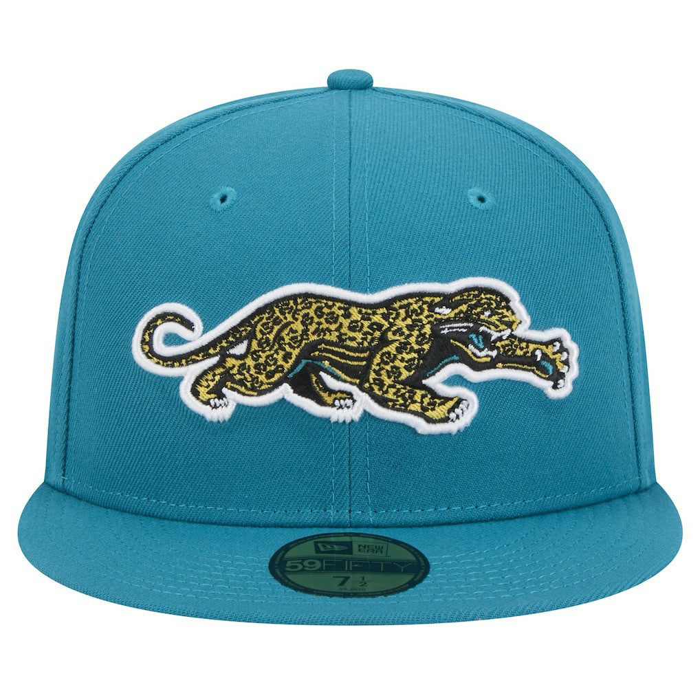 Jacksonville Jaguars Throwback Crawl Omaha 59FIFTY Fitted Hat | NFL New