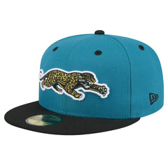 Jacksonville Jaguars Throwback Crawl Flipside Two-Tone 59FIFTY Fitted Hat | NFL Sale