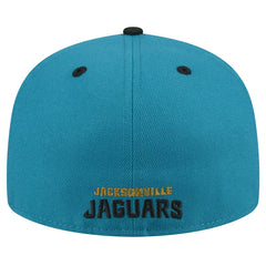 Jacksonville Jaguars Throwback Crawl Flipside Two-Tone 59FIFTY Fitted Hat | NFL Sale