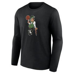 Black Boston Celtics Alternate Logo Long Sleeve T-Shirt | NBA