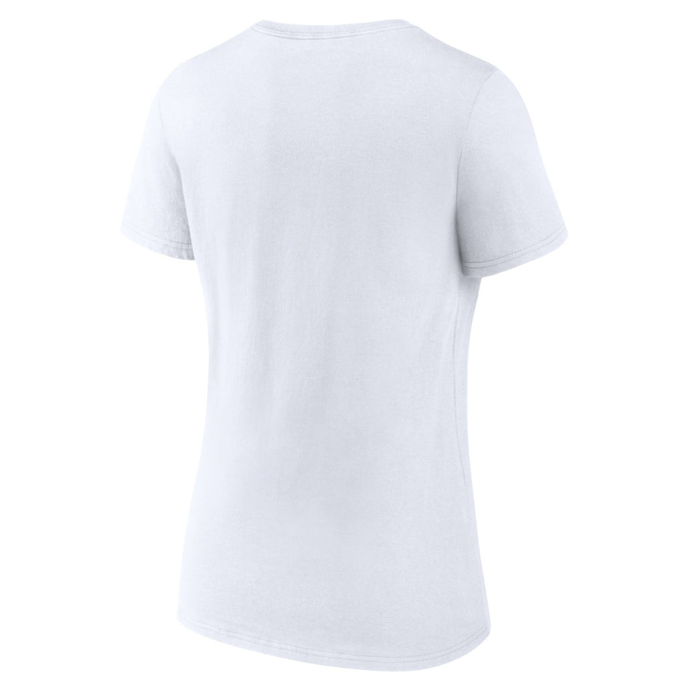 White Los Angeles Lakers Women's Alternate Logo V-Neck T-Shirt | NBA