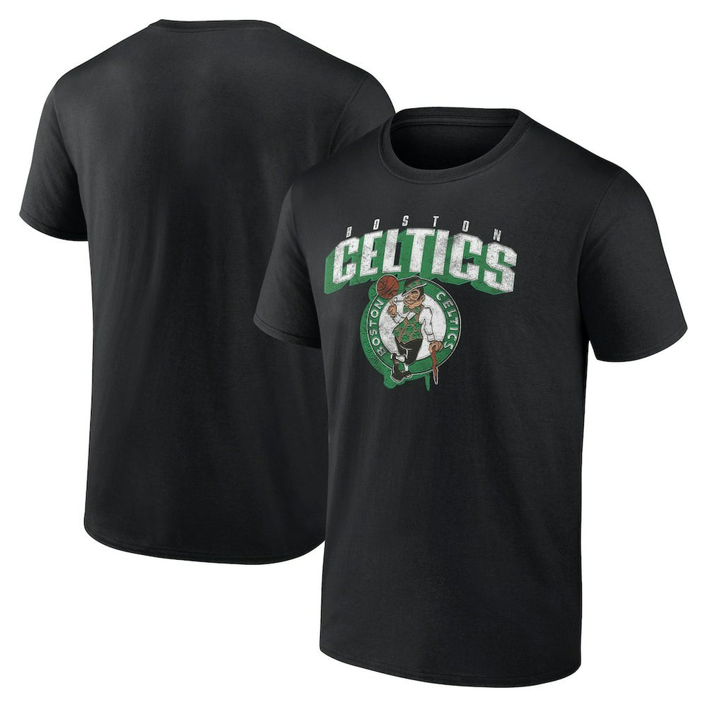 Black Boston Celtics Breakaway Dunk T-Shirt | NBA