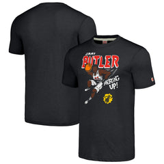 Black Jimmy Butler III Miami Heat Homage Comic Book Player Tri-Blend T-Shirt | NBA