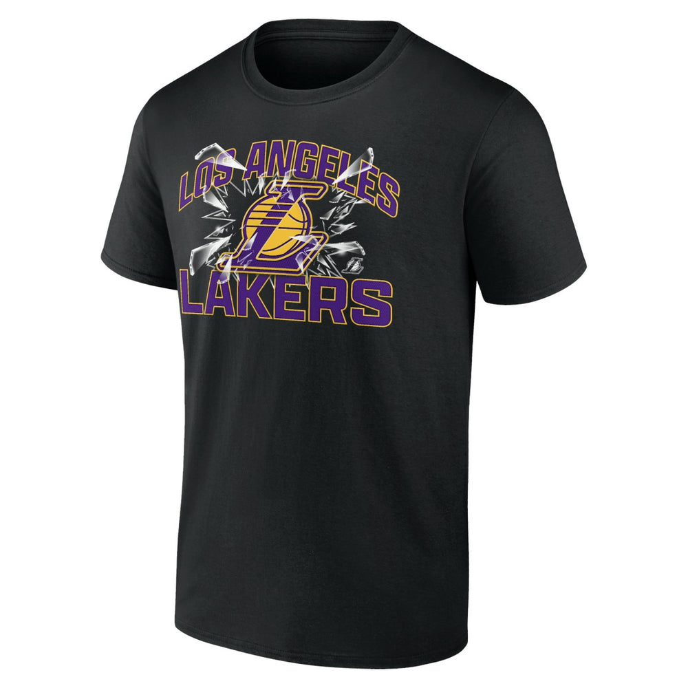 Black Los Angeles Lakers Shattered T-Shirt | NBA
