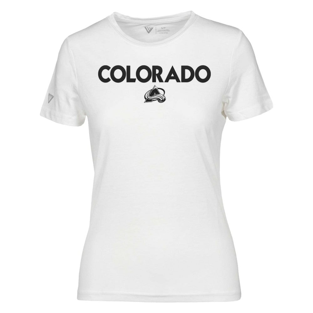 Colorado Avalanche Levelwear Women's Maddox City Capsule T-Shirt -  NHL T-shirts