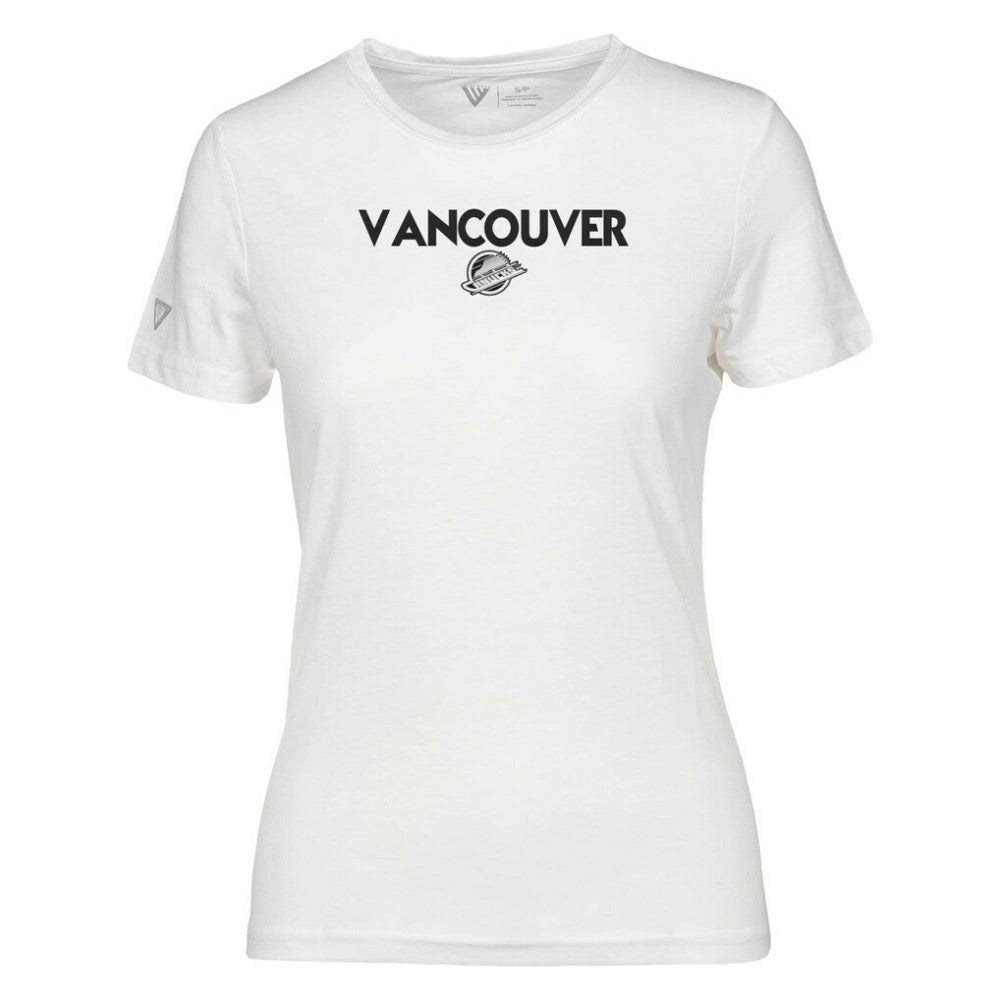 Vancouver Canucks Levelwear Women's Maddox City Capsule T-Shirt -  NHL T-shirts