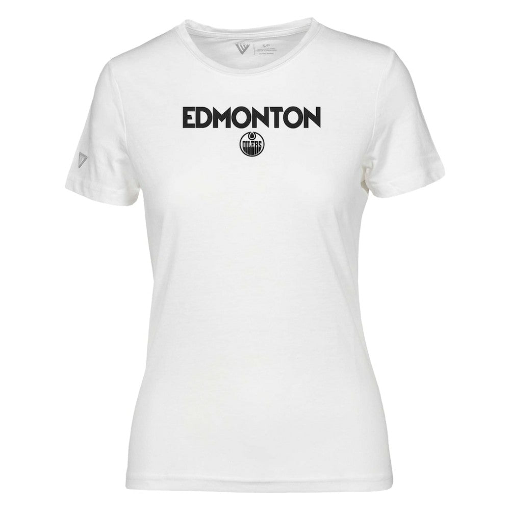 Edmonton Oilers Levelwear Women's Maddox City Capsule T-Shirt -  NHL T-shirts