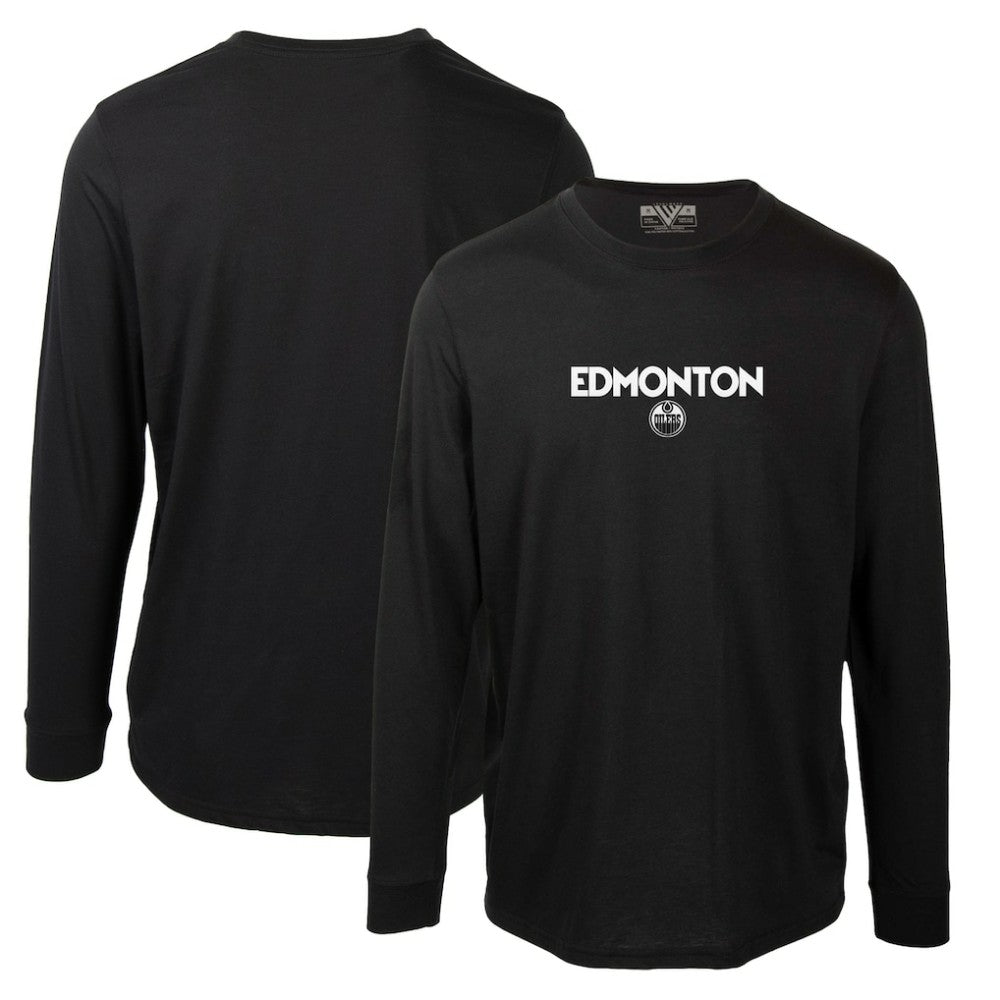 Edmonton Oilers Levelwear Oscar City Capsule Long Sleeve T-Shirt -  NHL T-shirts