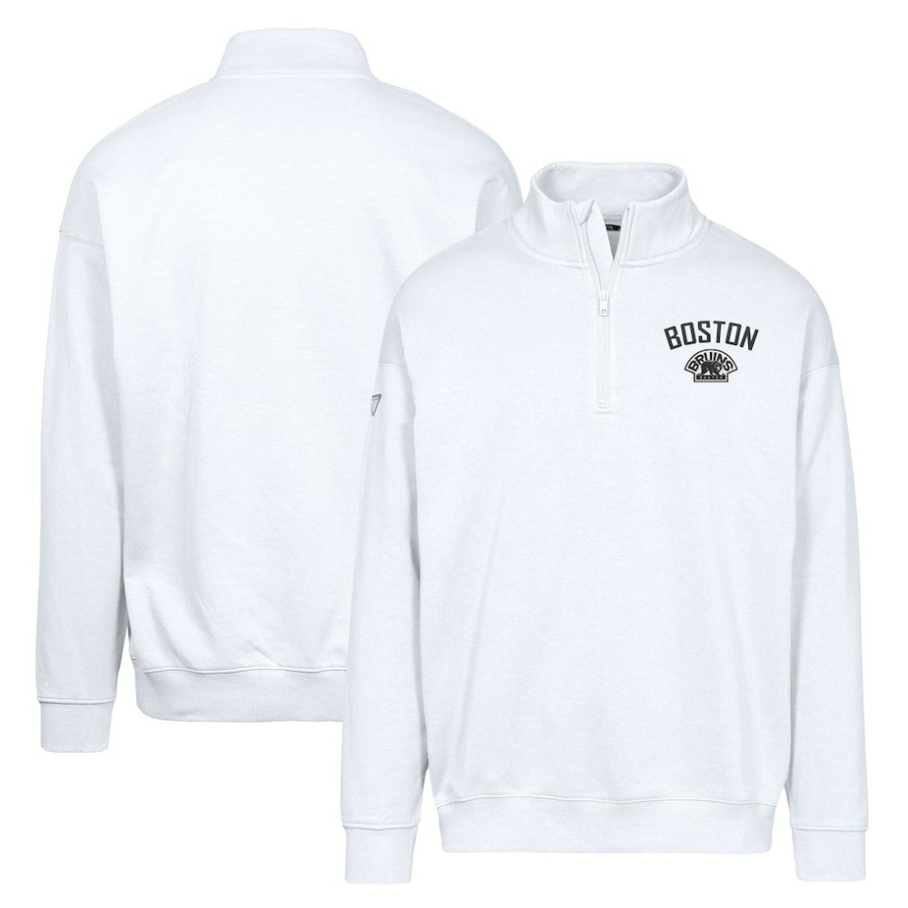 Boston Bruins Levelwear Murray City Capsule Quarter-Zip Sweatshirt -  NHL Sweatshirts