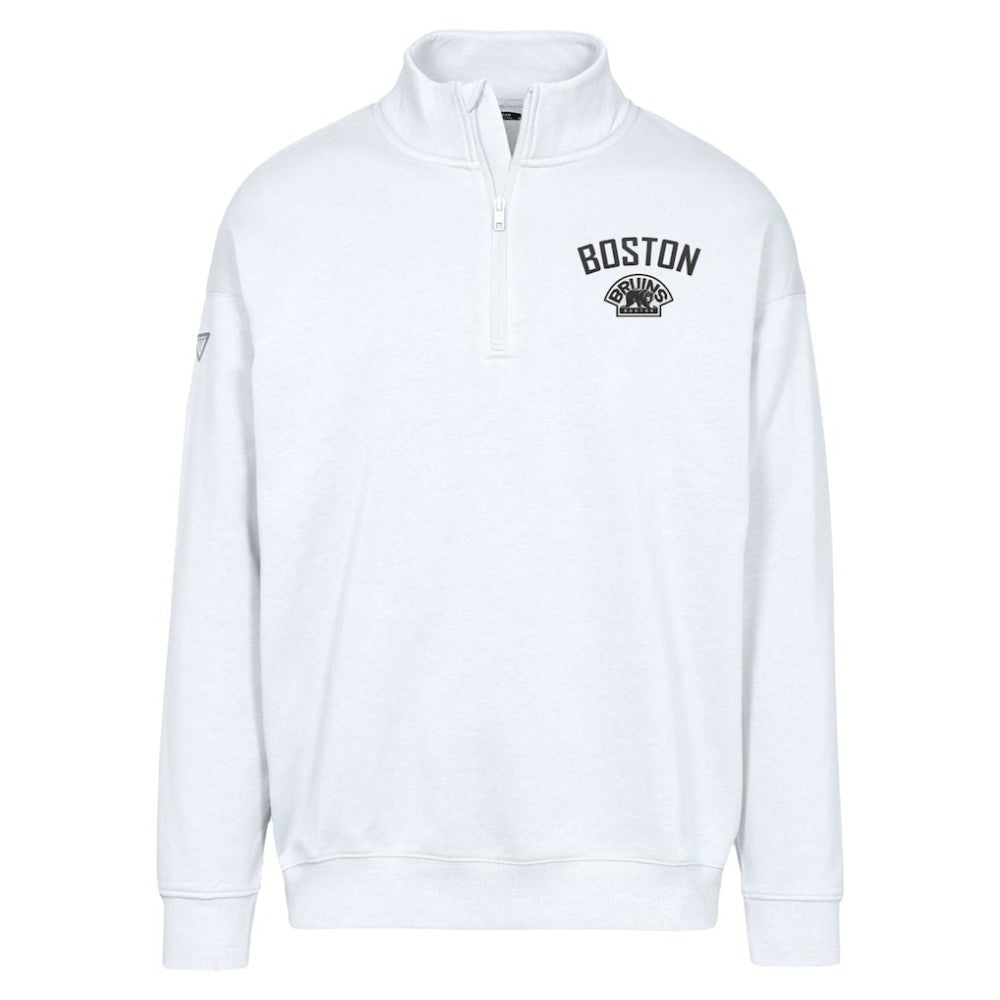 Boston Bruins Levelwear Murray City Capsule Quarter-Zip Sweatshirt -  NHL Sweatshirts