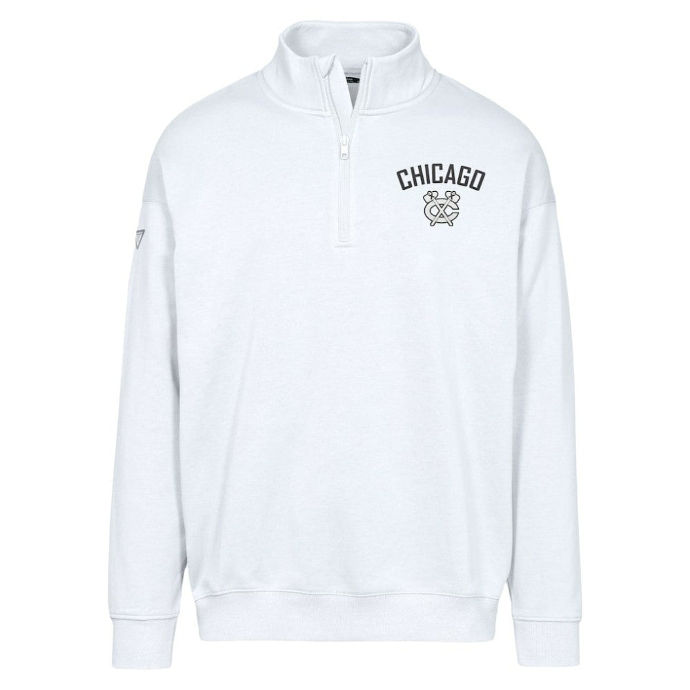 Chicago Blackhawks Levelwear Murray City Capsule Quarter-Zip Sweatshirt -  NHL Sweatshirts