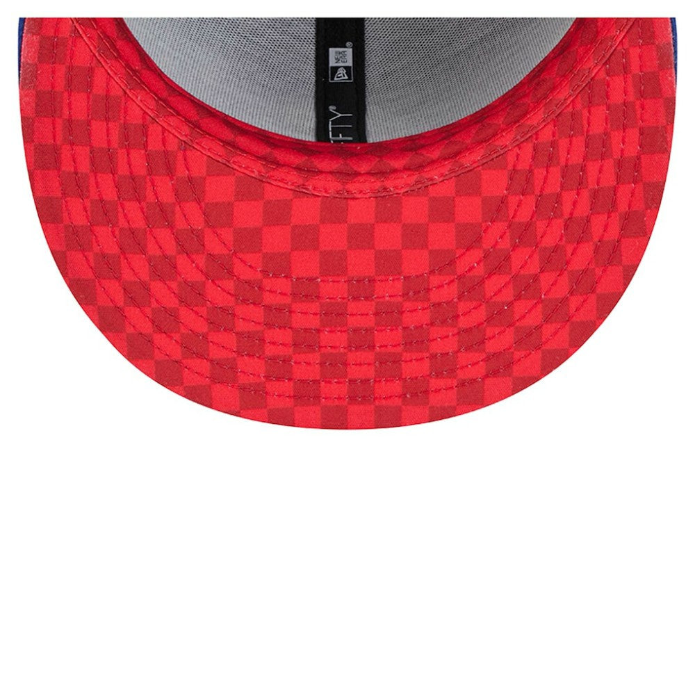 Chicago Cubs New Era Checkered Undervisor 59FIFTY Fitted Hat - MLB Hats