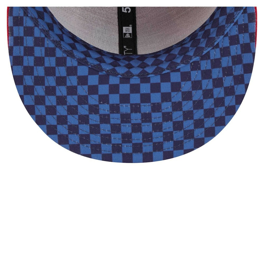 Washington Nationals New Era Checkered Undervisor 59FIFTY Fitted Hat - MLB Hats